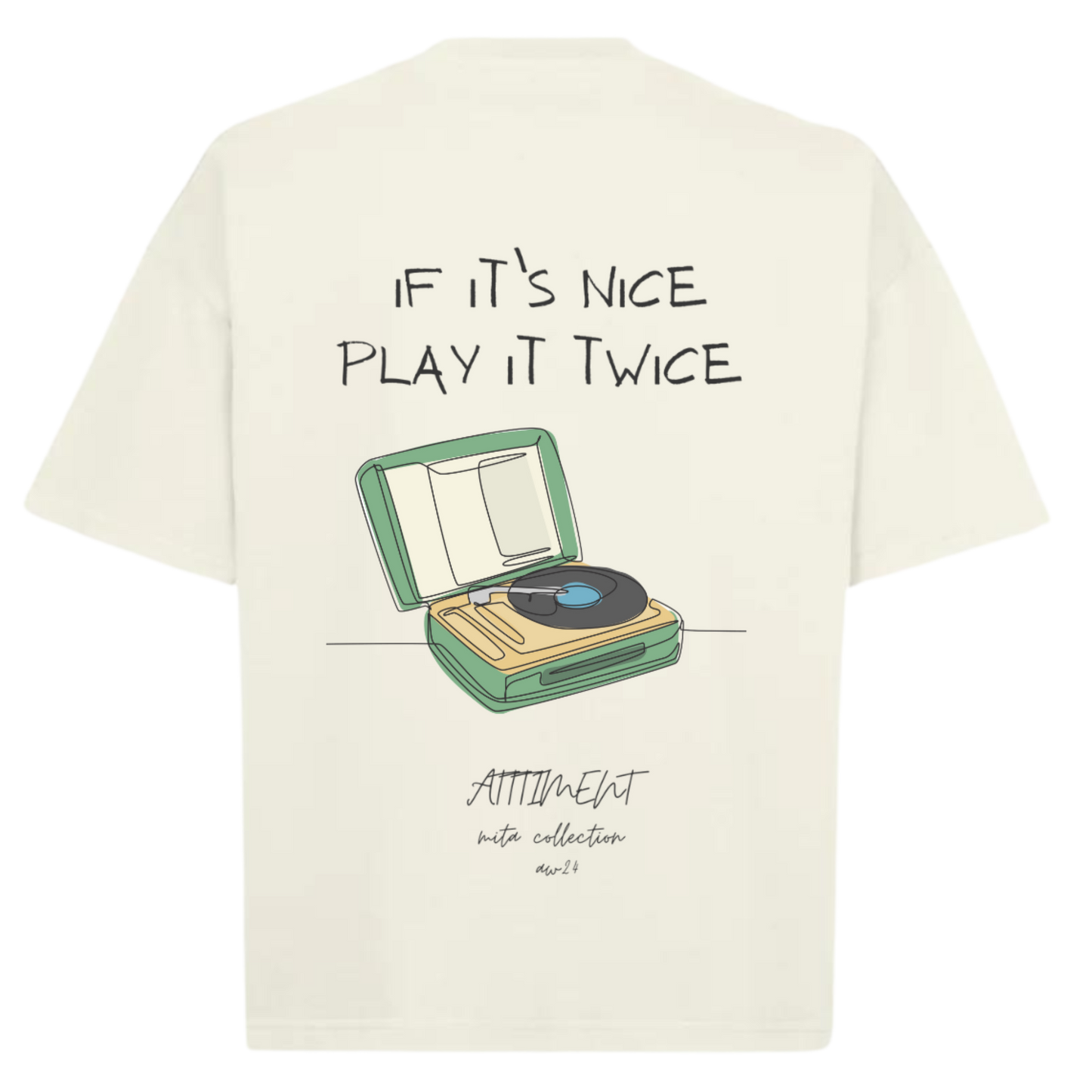 Polera Boxy Fit Play It Twice