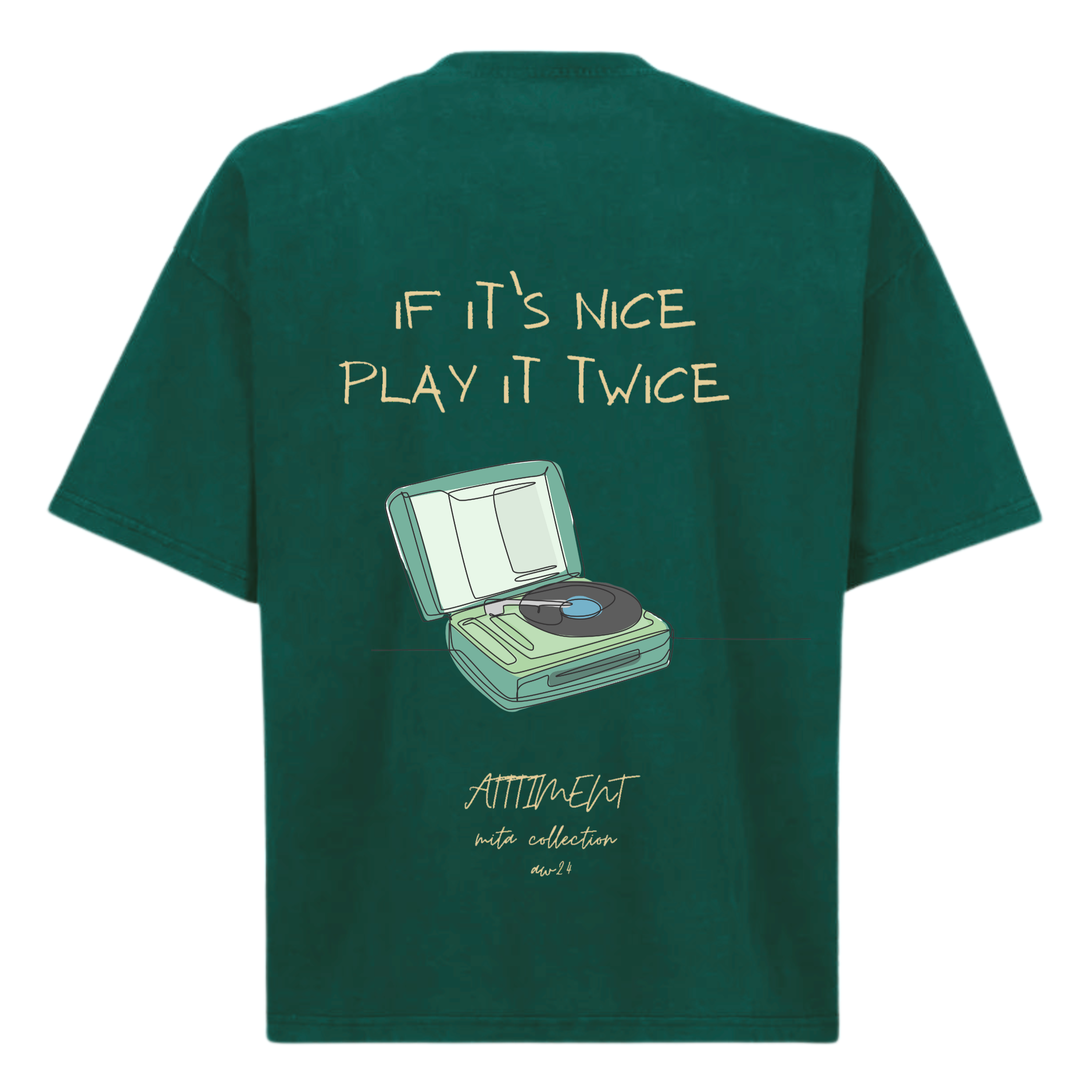 Polera Boxy Fit Play It Twice