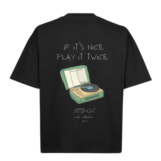 Polera Play It Twice Boxy Fit