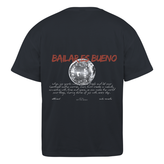 Polera Boxy Fit Bailar es Bueno x Santo Remedio